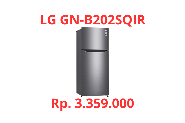LG GN-B202SQIR Kulkas 2 Pintu