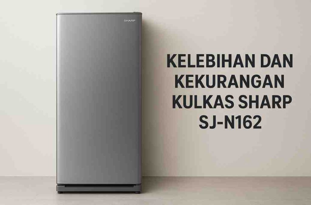 Kelebihan dan Kekurangan Kulkas Sharp SJ-N162